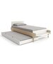 Oeuf River Twin Bed - White/Birch