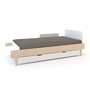 Oeuf River Trundle Bed White
