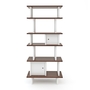 Oeuf Vertical Mini Library - White / Walnut