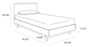 Oeuf Moss Twin Bed - Kinderbett