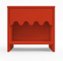 Oeuf Moss Nightstand - Nachtschrank - Rot