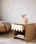 Oeuf Moss Nightstand - Nachtschrank - Birke Lackiert