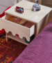 Oeuf Moss Nightstand - Nachtschrank - Birke Lackiert