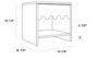 Oeuf Moss Nightstand - Nachtschrank