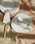 ALESSI CACCIA DESSERTLÖFFEL. 6-TEILIG