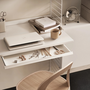 String Furniture String Schreibtischschublade Weiss