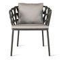 Vincent Sheppard Leo Dining Chair Lava Quick Ship Set von Vincent Sheppard Savane Zink