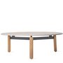 Vincent Sheppard Vincent Sheppard Lento Coffee Table Teakholz, Ø: 90 cm / H: 29 cm