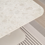 Vincent Sheppard Vincent Sheppard Kodo Coffee Table 129X45X31 cm Fossilgrau, Feuerstein