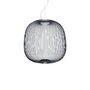 Foscarini  Pendelleuchte Spokes 2 von Foscarini Bluetooth - Casambi App, Graphit, Klein