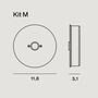 Foscarini Dezentralisierung - kit von Foscarini Kit M