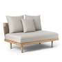 Carl Hansen & Søn Outdoor Sofamodul E500 Embrace von Carl Hansen & Søn Beige Life Oat