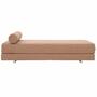 Softline Softline Lubi Schlafsofa mit Federkernmatratze Chrom, Rosé-Beige 395 - Vision