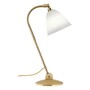 Gubi Tischlampe 'Bestlite BL2' mit Messinggestell Bone China
