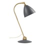 Gubi Tischlampe 'Bestlite BL2' mit Messinggestell Grey Semi Matt