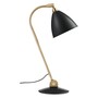 Gubi Tischlampe 'Bestlite BL2' mit Messinggestell Soft Black Semi Matt