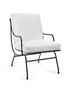 Serax One Seater Stresa Incl. Kissen Weib 50X64 H75