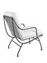 Serax One Seater Stresa Incl. Kissen Weib 50X64 H75