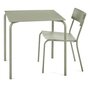 Serax August Tish Alu 70X70 H73 - Eucalyptus Grün