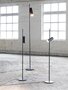Serax Standleuchte Sofisticato Nr. 16 Blaustahl D30 H230