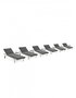 Serax Cushion Sun Bed Black August