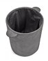 Serax Basket+Lid+Linen Bag Black Earth