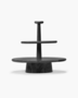 Serax Cake Stand 01 Two Tier - Kuchenständer 2-stöckig - Black Dune