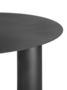 Serax Side Table L Black Tubes - Couchtisch ⌀70cm x H 29,5cm