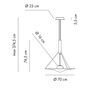 Axolight-Manto-LED-Pendelleuchte-Ø70