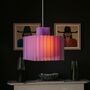 Dehgraf Pendelleuchte Cube von Dehgraf Violet Transparent