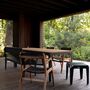 Weltevree Bended Table Wood Hellgrün - RAL 6021, B: 220 cm / T: 90 cm 