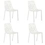 Fast Forest Stuhl von Fast  Antikes Weiss , Beine bedeckt mit Aluminium