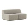 Classicon Module A Zweisitzer Mitte Sofa Soft Stone von Classicon Tinto - Beigegrau 983
