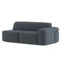 Classicon Module C Zweisitzer Rechts Sofa Soft Stone von Classicon Pamir RE -  Hellblau 555