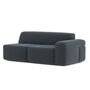 Classicon Module C Zweisitzer Rechts Sofa Soft Stone von Classicon Tinto - Hellblau 567
