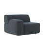 Classicon Module E Einsitzer Links Sofa Soft Stone von Classicon Tinto - Hellblau 567
