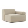 Classicon Module F Einsitzer Rechts Sofa Soft Stone von Classicon Antoni - Grünbeige 813 