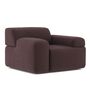 Classicon Sessel Module K Soft Stone von Classicon Pamir RE - Bordeaux 448