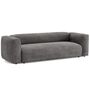 Micadoni MICADONI MARTINA Schlafsofa Velvet - Grey