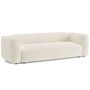 Micadoni MICADONI MARTINA Schlafsofa Boucle Monet - Ivory