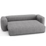 Micadoni MICADONI MARTINA Schlafsofa Velvet - Grey