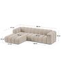 Micadoni MICADONI LUPINE Ecksofa Velvet Salvador - CoralMicadoni MICADONI LUPINE Ecksofa, L: 290 cm