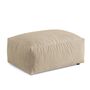 Micadoni MICADONI MARTINA Pouf 65  Boston - Light Beige