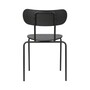 Gubi Gubi Coco Dining Chair - Stuhl Stapelbar Black Ash