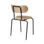 Gubi Gubi Coco Dining Chair - Stuhl Stapelbar Oak Lacquered