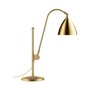 Gubi Tischlampe 'Bestlite' mit Messinggestell Shiny Brass