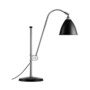 Gubi Tischlampe 'Bestlite' mit Chromgestell Black Semi Matt