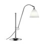 Gubi Tischlampe 'Bestlite' mit Chromgestell Bone China