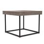 Ethimo Ethimo Allaperto Mountain Etwick Square Coffe Table Kaffeebraun