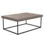 Ethimo Ethimo Allaperto Urban Coffee Table 70 x 100 cm Kaffeebraun